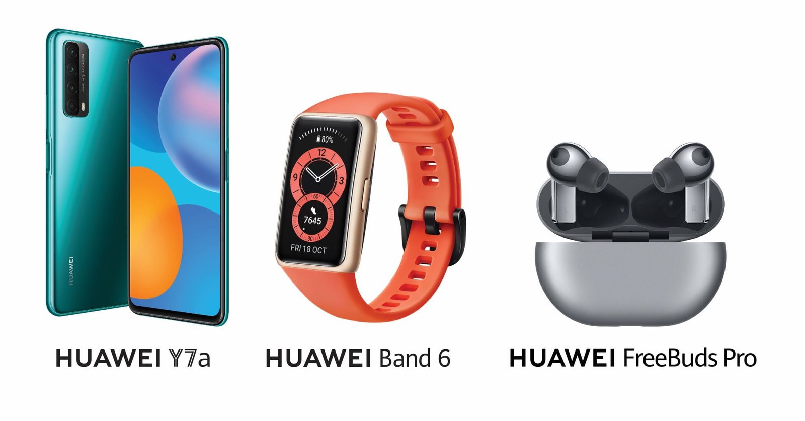Huawei Y7a, Huawei Band 6 and Huawei FreeBuds Pro offer ultimate user experience when combined