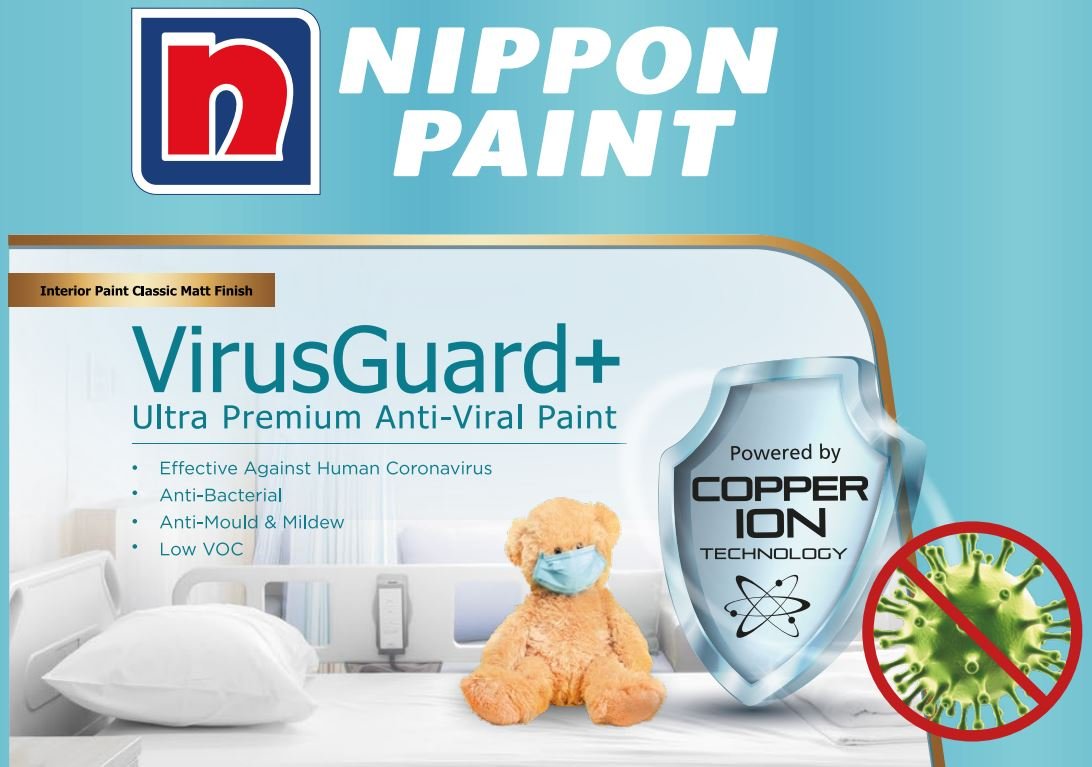 නිපෝන් පේන්ට් වෙතින් CoVid-19 අවදානම අවම කරන VirusGuard+
