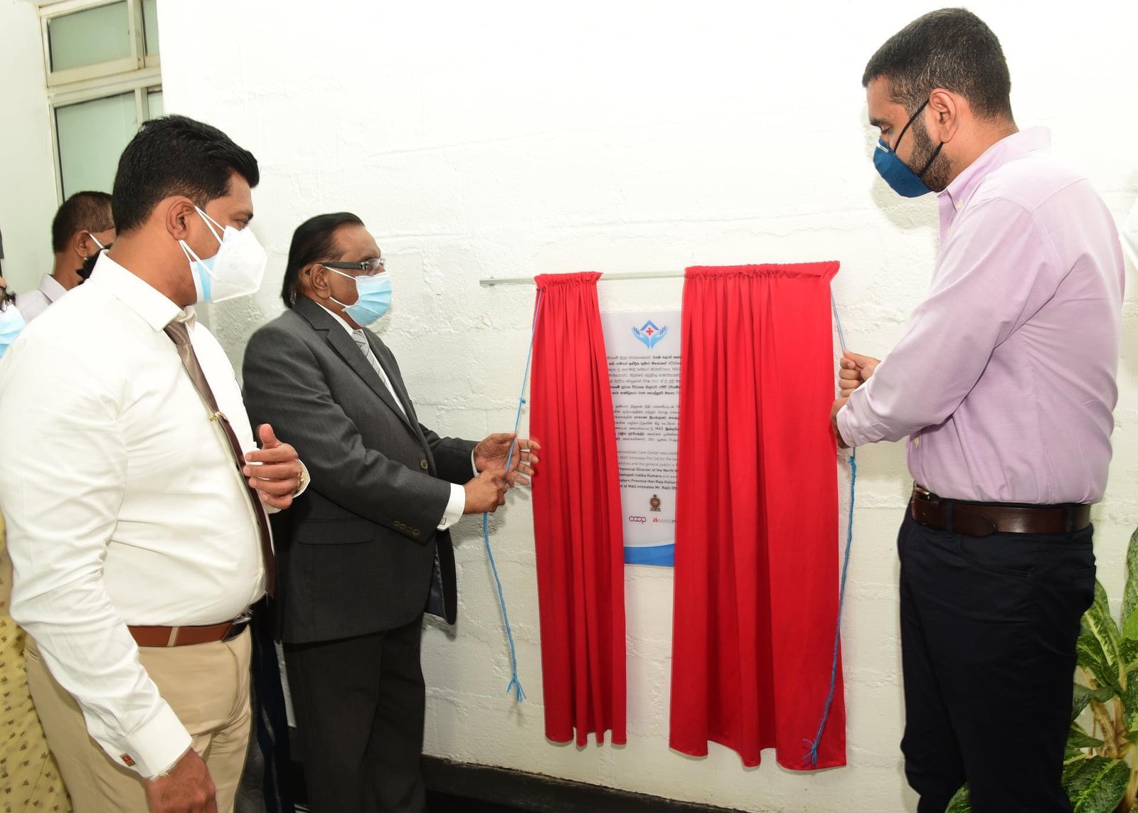 MAS Intimates opens Intermediate Care Center to assist COVID-19 patients in the North-Western Province