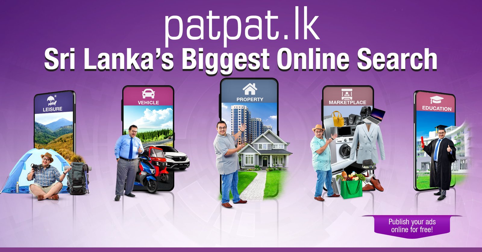 patpat.lk is now Sri Lanka’s Biggest Online Search Platform￼