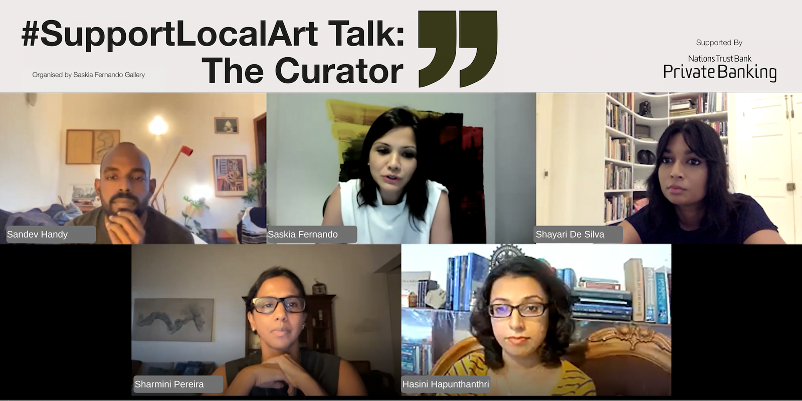 #SupportLocalArt Talk Series Uplifts Sri Lankan Curators With Its Second Webinar