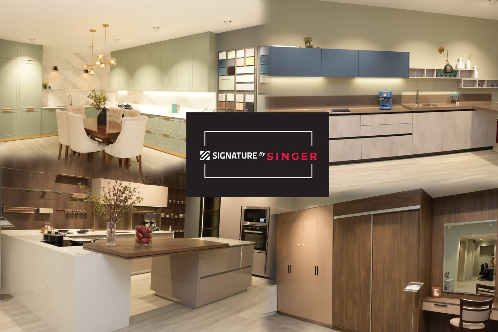 SINGER – SIGNATURE dedicated Concept Center opens in Colombo￼