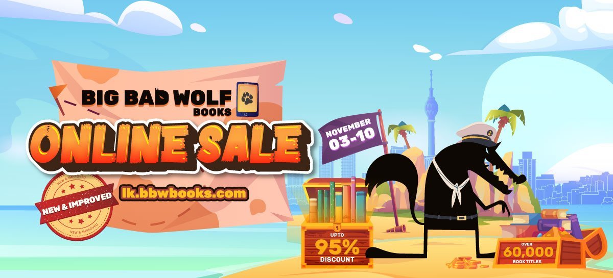 Big Bad Wolf Books is Set to Drop its Anchors in Sri Lankan Waters Soon!