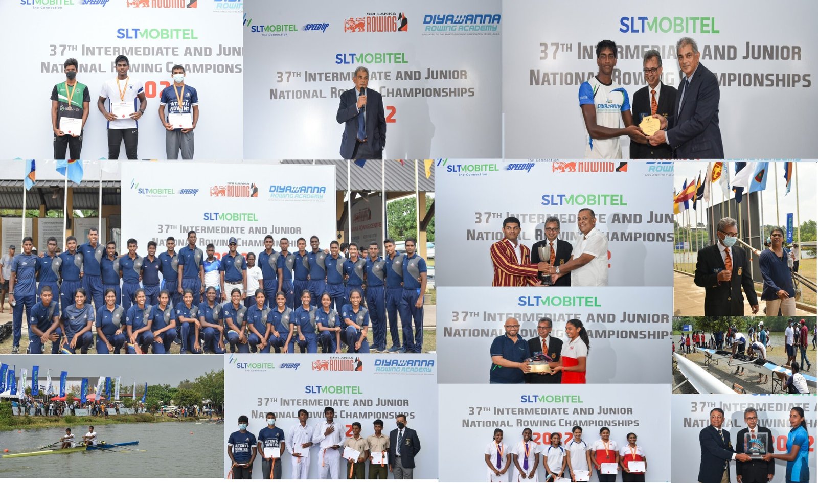 SLT-MOBITEL Powered 37th Junior and Intermediate National Rowing Championship Concludes On A High Note