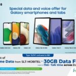 SAMSUNG මෙම අවුරුදු සමයේ සුවිශේෂී Data පිරිනැමීමක් සඳහා SLT-MOBITEL සමඟ අත්වැල් බැඳගනියි