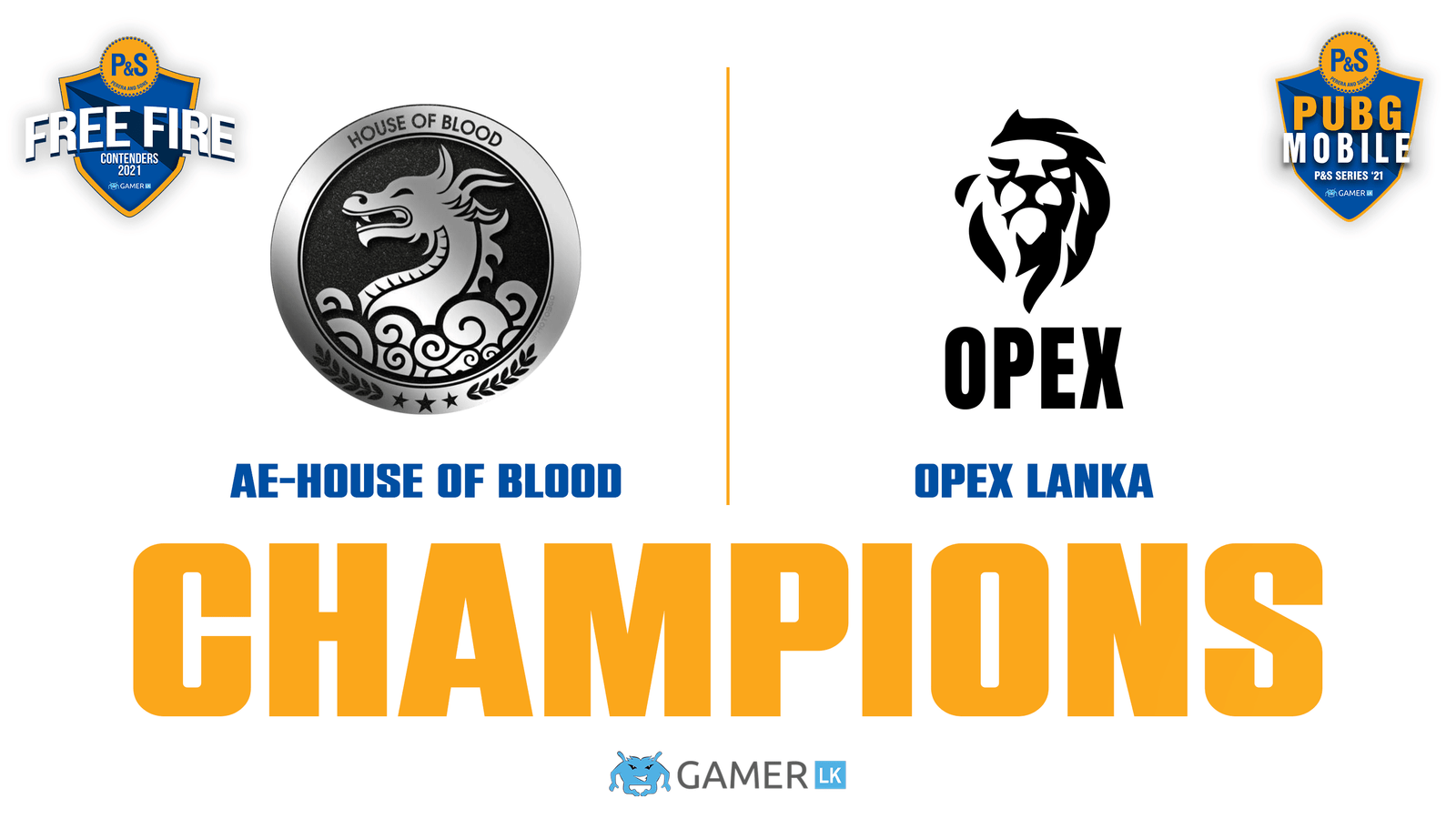 New champions in Esports crowned as Perera and Sons establish a firm footing in the Esports landscape in Sri Lanka