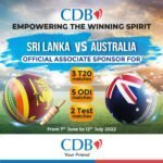 CDB Embodies ‘Empowering the Winning Spirit’ as Associate Sponsor of the Australia Tour of Sri Lanka