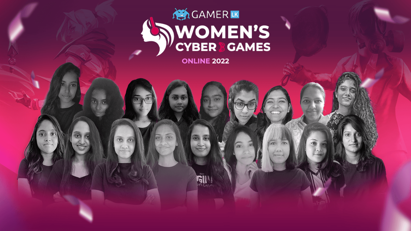 Women Esports athletes shine at Gamer.LK’s Women’s Cyber Games