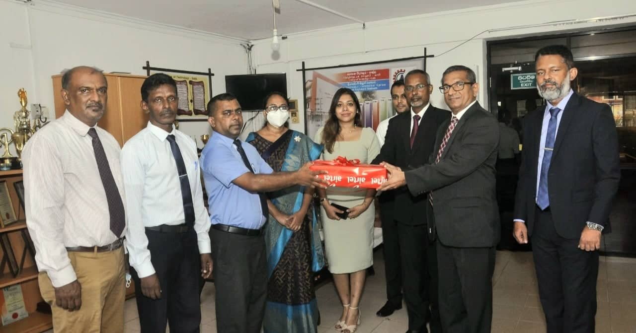 සිසු සිසුවියන්ගේ තාක්ෂණික හා අන්තර් පුද්ගල කුසලතාවන් සංවර්ධනය කිරීමට එයාර්ටෙල්, ගාල්ල තාක්ෂණික විද්යාලය සමඟ අත්වැල් බැඳ ගනී