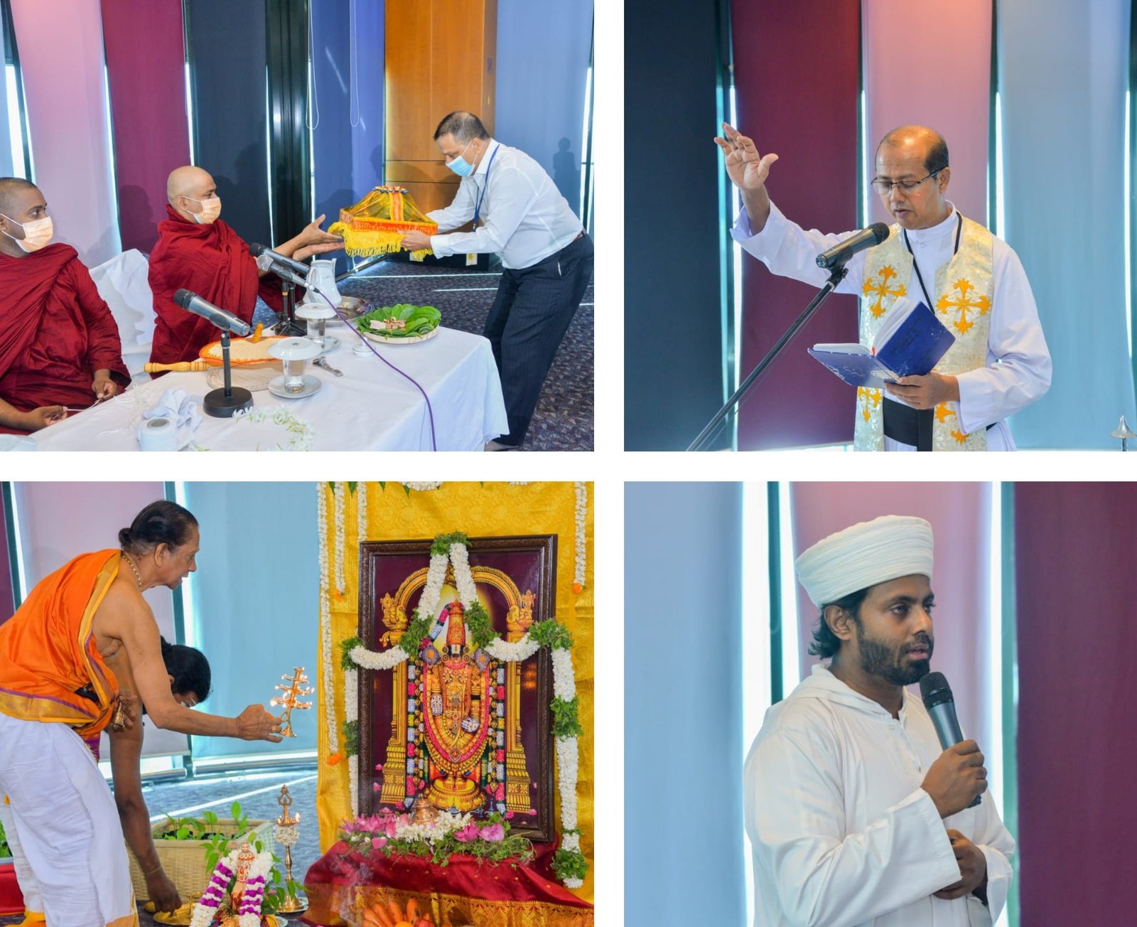 HNB hosts bi-annual, multi faith prayer services