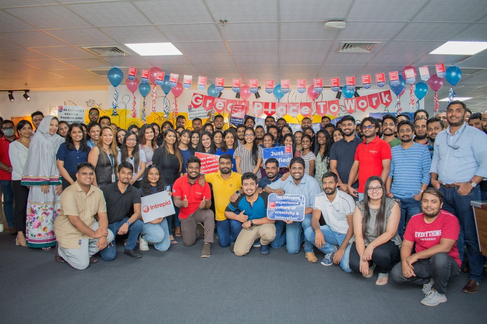 Intrepid Colombo recognized with Great Place to Work Certification