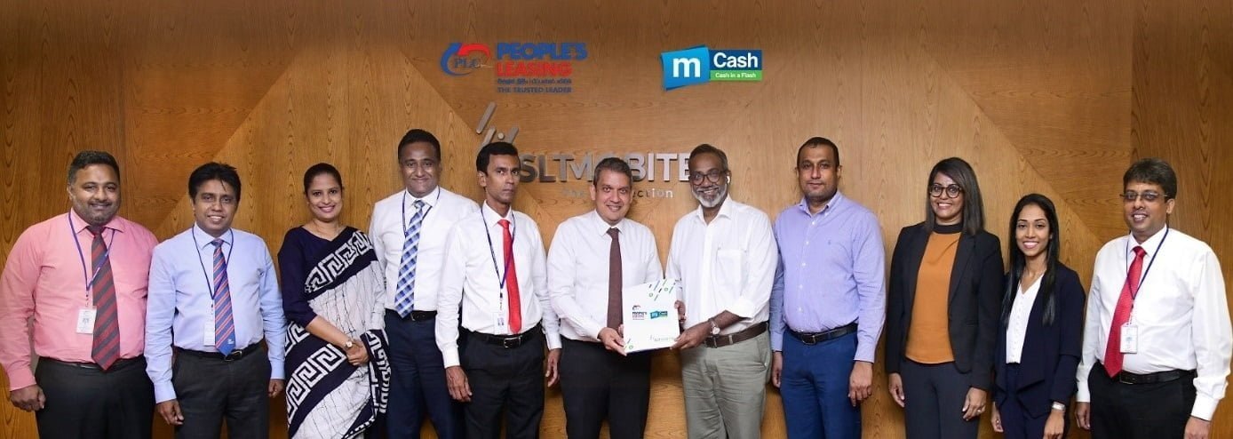 SLT-MOBITEL mCash ඔස්සේ පහසුවෙන් ලීසිං වාරික ගෙවීමට පීපල්ස් ලිසිං ගණුදෙනුකරැවන්ට අවස්ථාවක්
