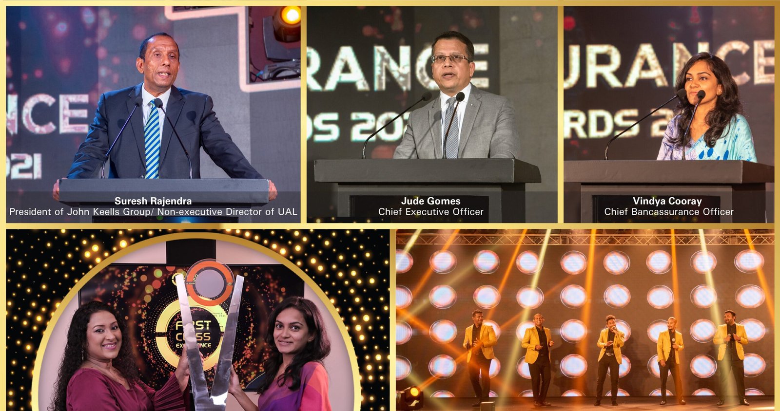 யூனியன் அஷ்யூரன்ஸ் பாங்கசூரன்ஸ் விருதுகள் வழங்கும் நிகழ்வில் சிறப்பாக செயலாற்றியிருந்தவர்களுக்கு விருதுகள் வழங்கி கௌரவிப்பு