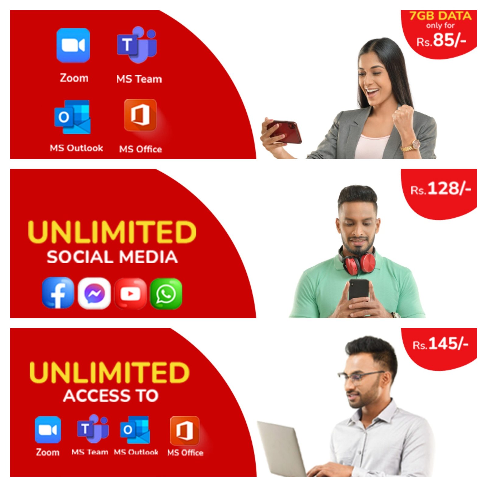 Airtel launches high value weekly WFH and Social Media packs