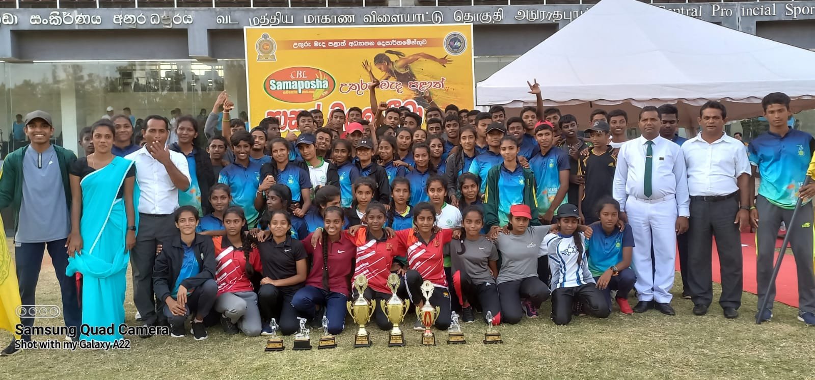 Sri Lanka’s school sporting talent shines at CBL Samaposha Provincial School games 2022