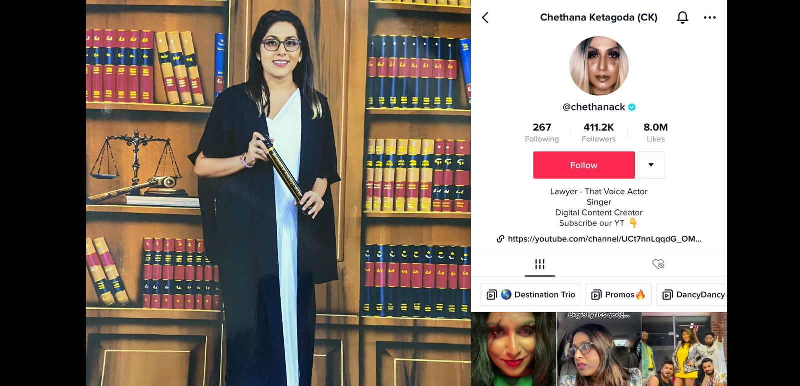 Chethana Ketagoda – A multi-talented lawyer with a thriving sense of humor on TikTok