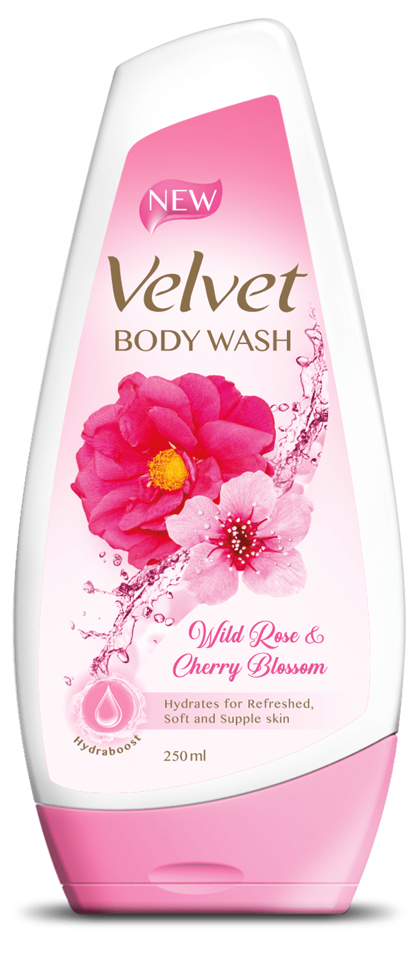 Velvet Body Wash addresses consumers’ needs by offering luxury skin care and convenience