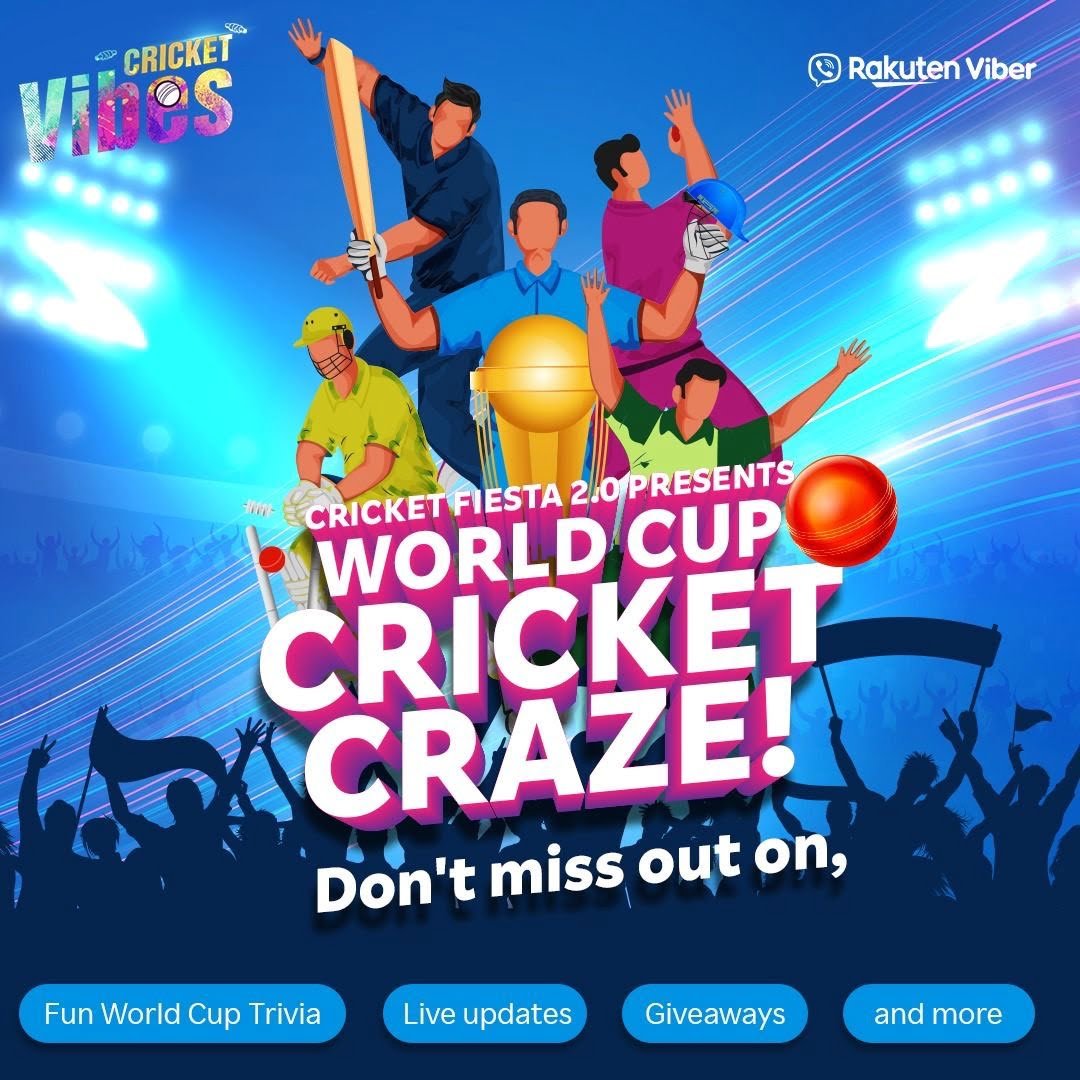 <strong>Rakuten Viber Adds New Cricket Superbot to their Slate of Exciting Cricket World Cup 2022 Activities</strong>