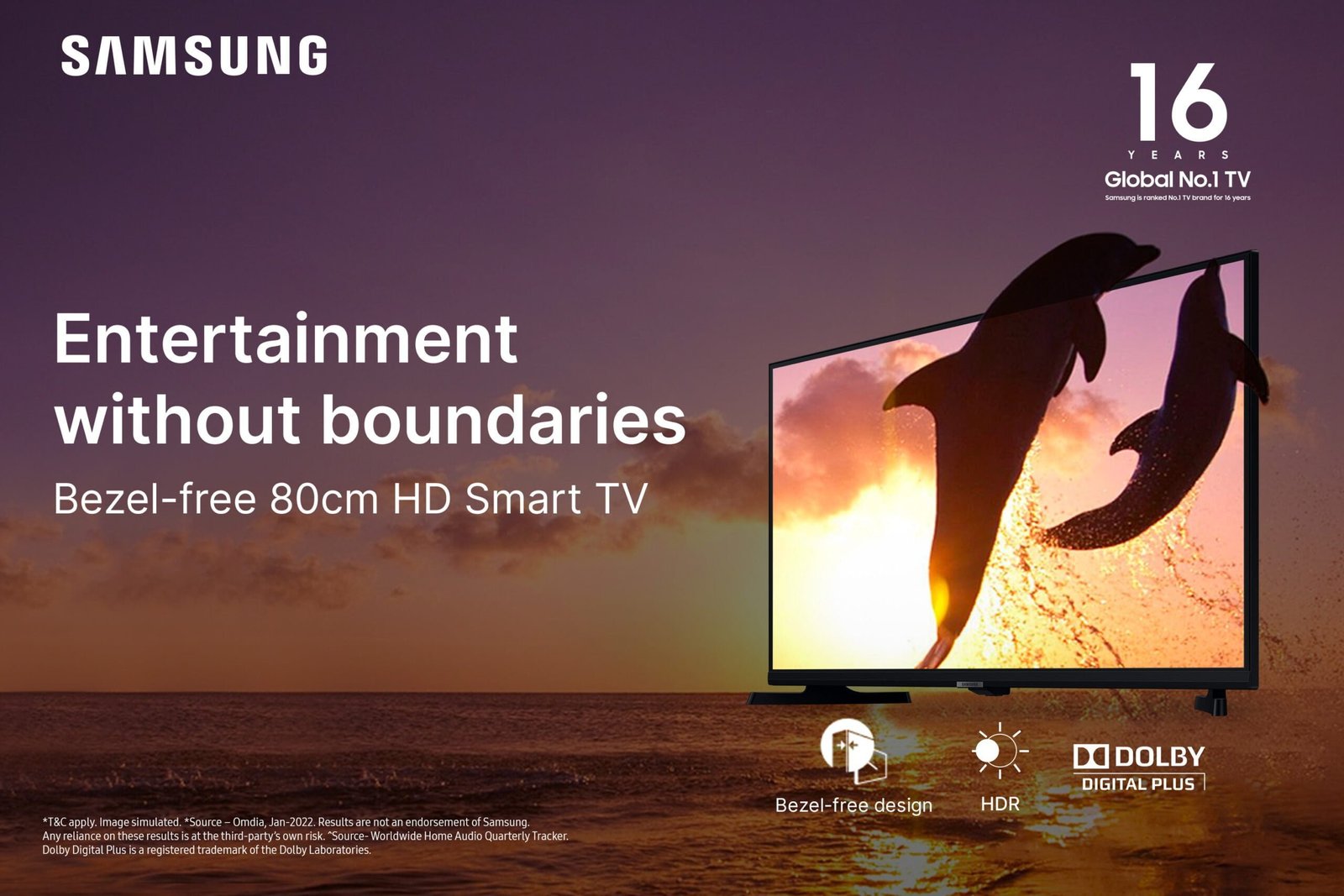 <strong>Samsung’s 32-inch Smart HD TV promises an undisrupted content viewing experience</strong>