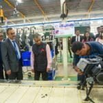 ඉන්දීය මහ කොමසාරිස්, හොරණ ප්රදේශයේ මෑතකදී ආරම්භ කළ TVS ලංකා වාහන එකලස් කිරීමේ සංකීර්ණය නැරඹීමට පැමිණේ