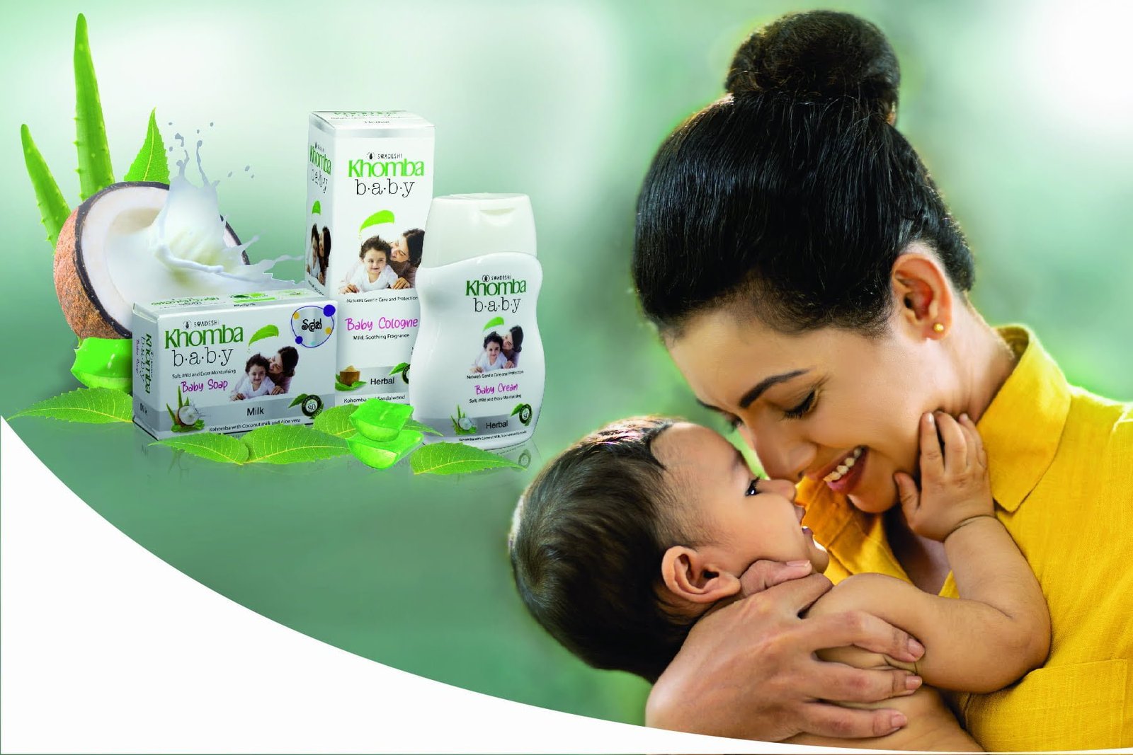 Swadeshi “Khomba Baby Care Range” re launched to offer more herbal goodness