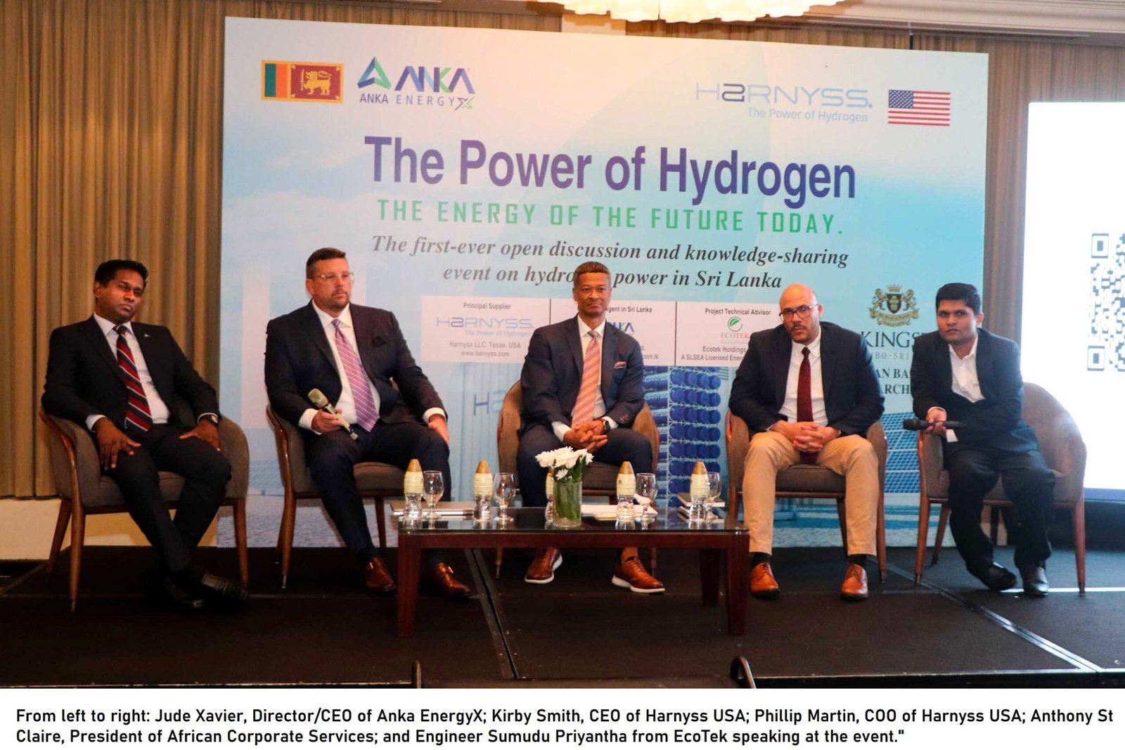 Anka EnergyX and Harnyss USA Partner to Introduce Hydrogen Energy Storage Technology to Sri Lanka