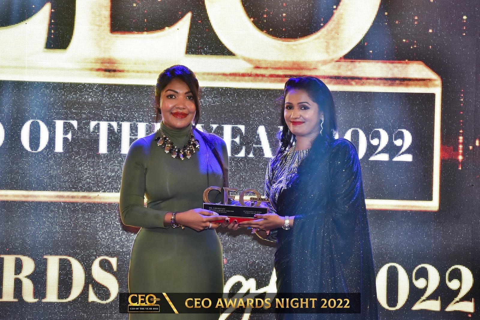 Dr. Sarah Fazy wins Outstanding Business Woman Award 2022