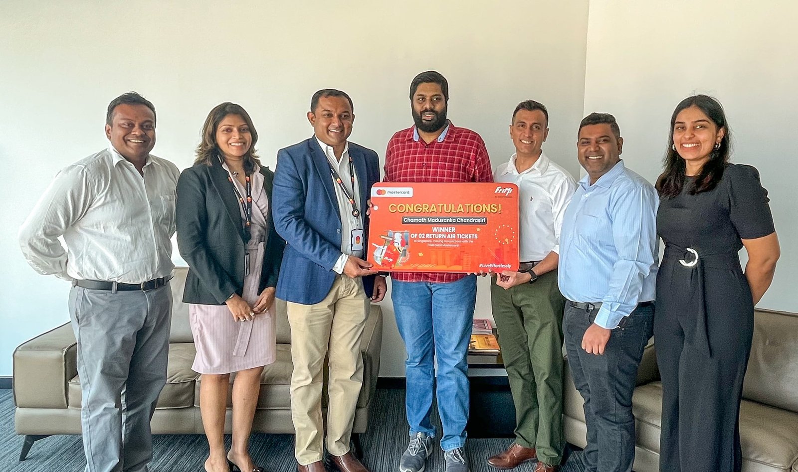 FriMi & Mastercard air ticket promo winner set for take-off