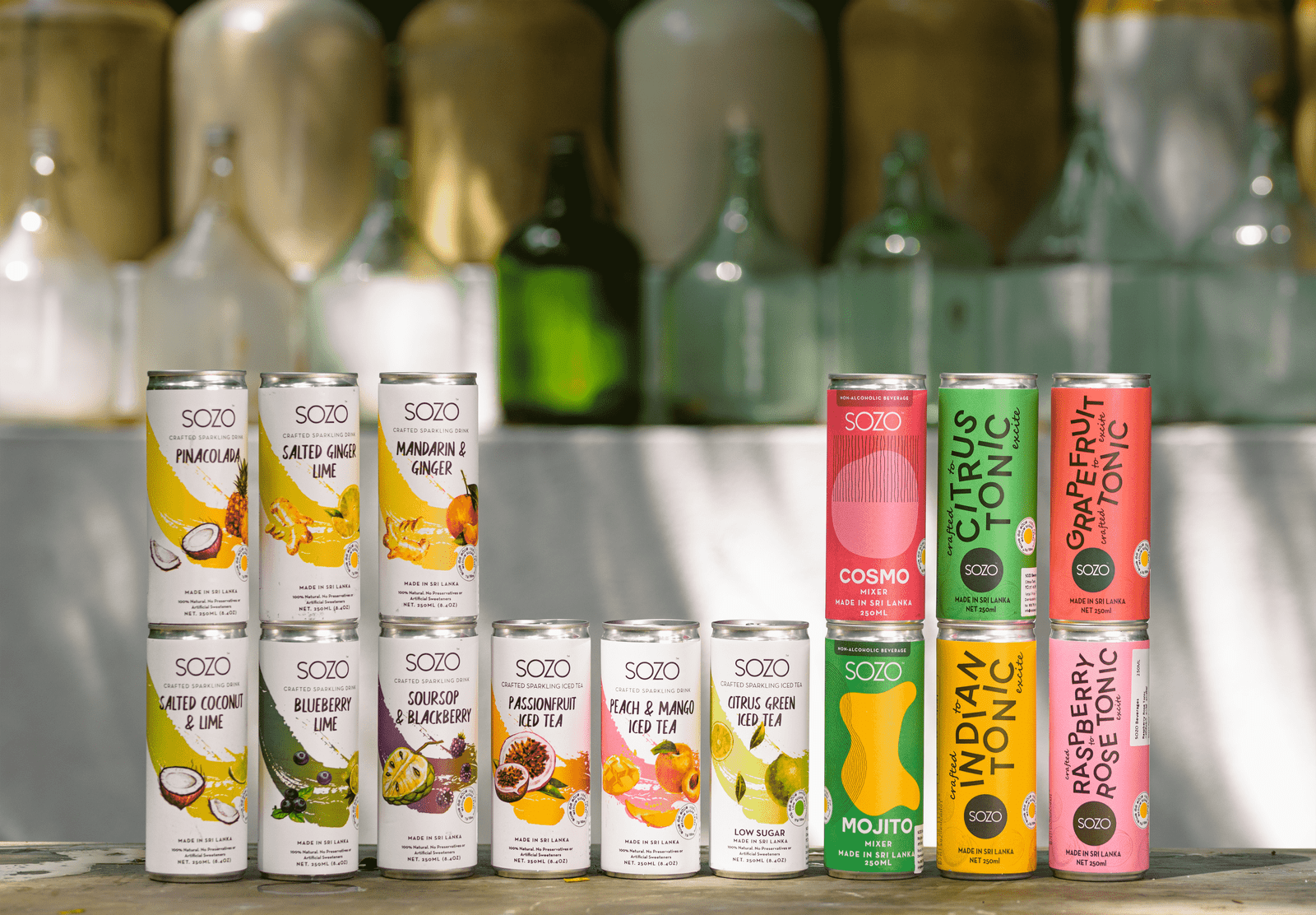 SOZO Launches canned Beverages with Unique Flavour Combinations