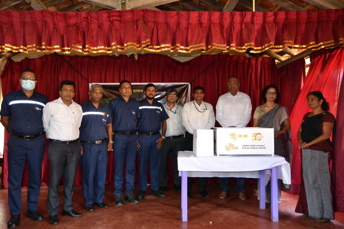 50 years of driving value and changing lives: Haycarb initiates Sisu Divi Pahana school meals programme