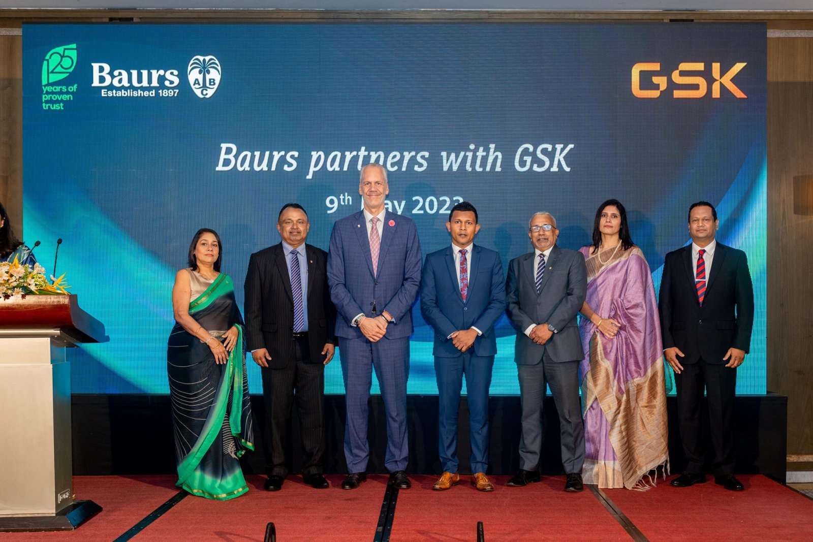 Baurs partners with GSK for the continuous distribution of its medicines and vaccines in Sri Lanka