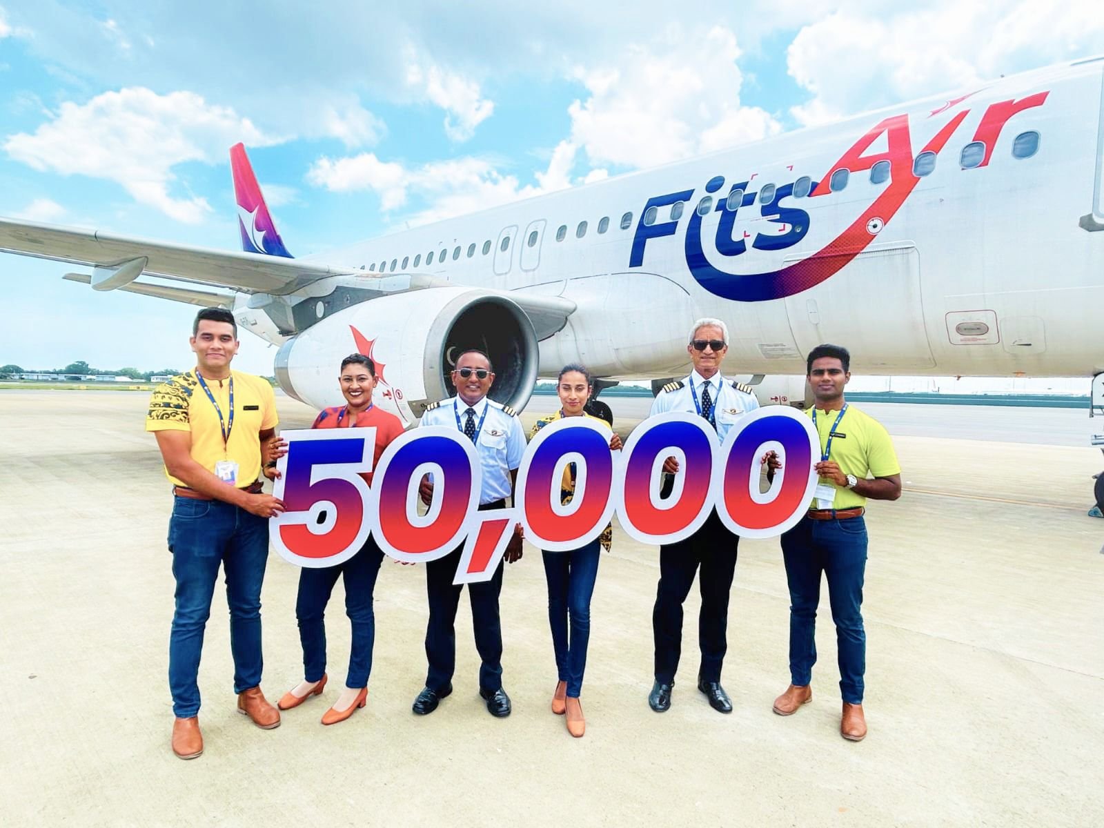 FitsAir soars to new heights with 50,000 passengers