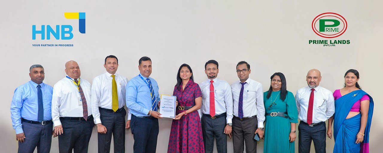 Prime Group and HNB collaborate to provide attractive financing solutions for prospective homeowners