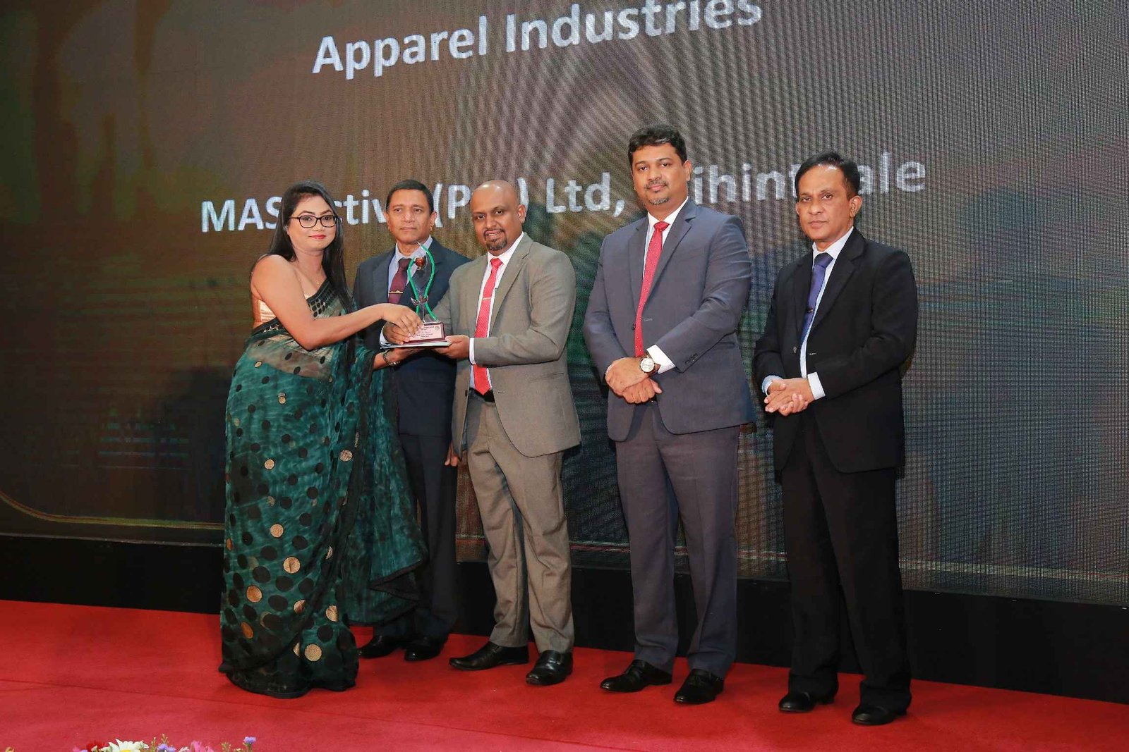 MAS Holdings Recognized at Presidential Environment Awards for Commitment to Sustainability