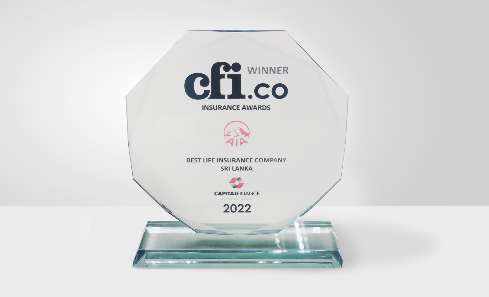 AIA Insurance globally recognised as the Best Life Insurance Company in Sri Lanka, yet again.