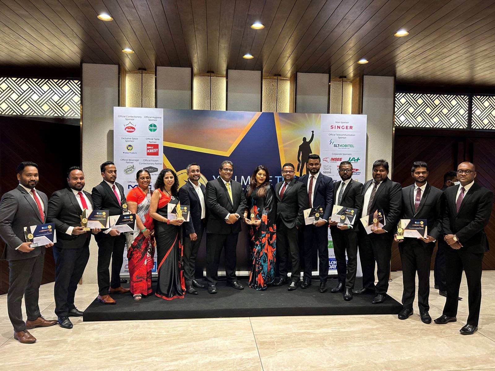 Seylan Bank’s Sales Team recognized for excellence yet again at SLIM National Sales Awards