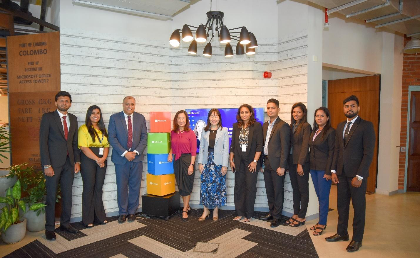 Microsoft Imagine Cup 2023 World Finalists from Sri Lanka meet U.S. Ambassador Julie Chung