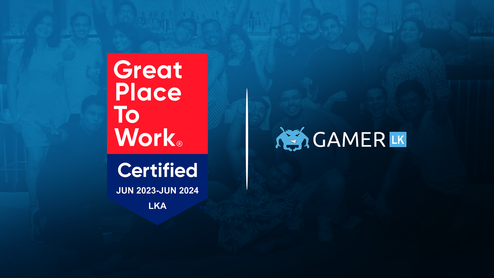 Gamer.LK Makes History Again as First Sri Lankan Esports Company to Secure Back-to-Back Great Place to Work Certification