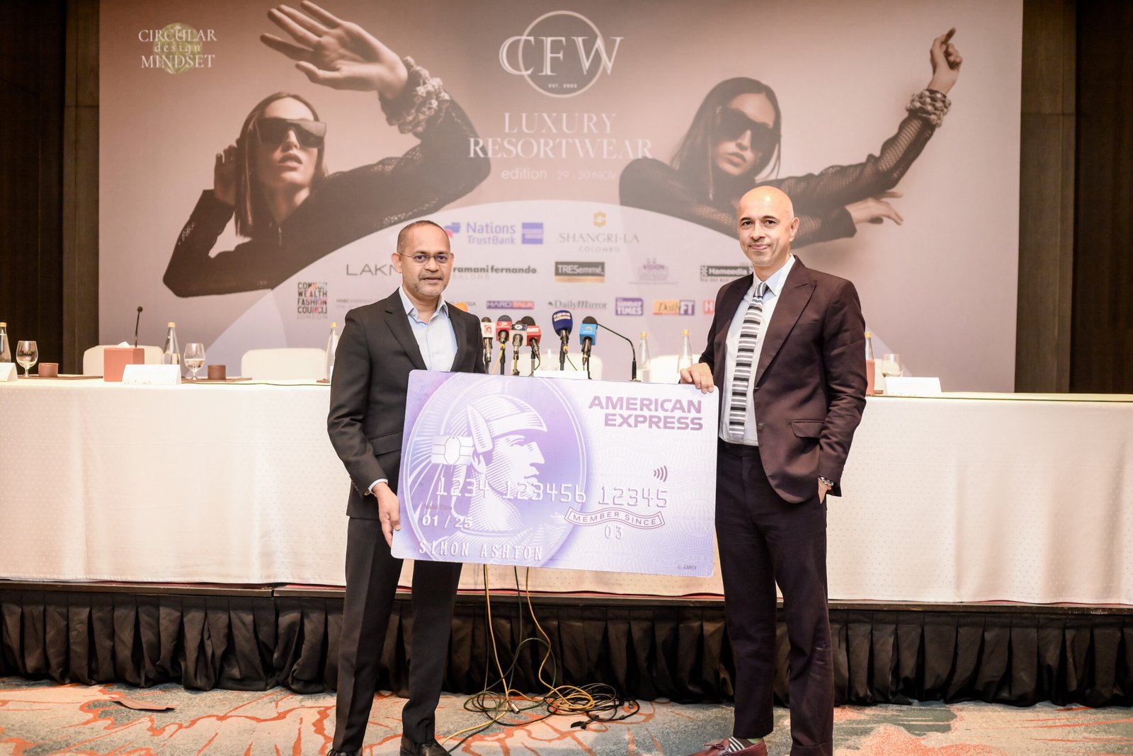 Nations Trust Bank American Express partners Resortwear edition of CFW in its 7th year 