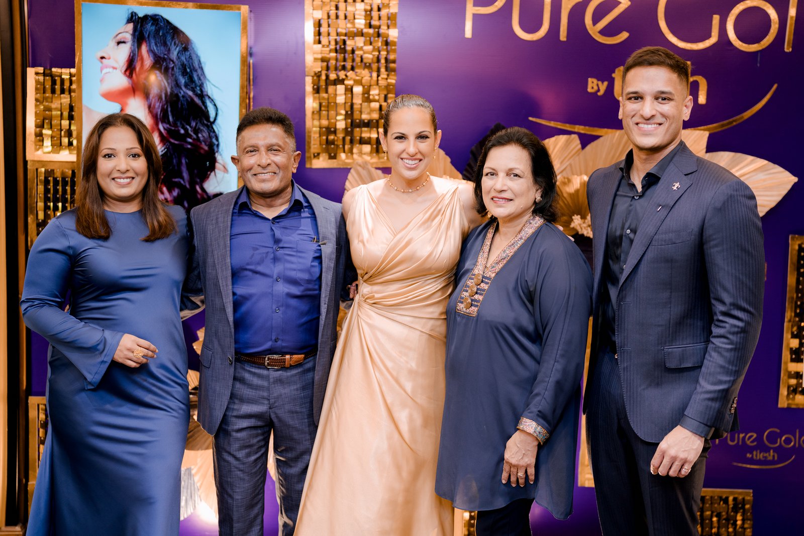 Stephanie Siriwardhana Sparkles as the New Face of Pure Gold by Tiesh