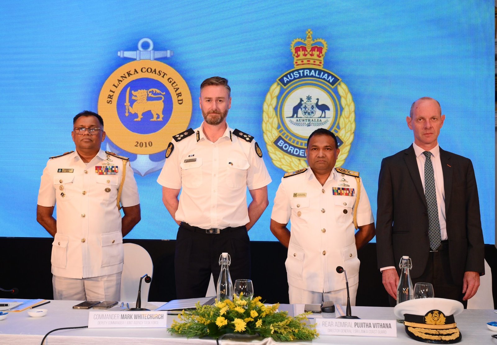 Australia and Sri Lanka further strengthen ties launch of new joint maritime security operation