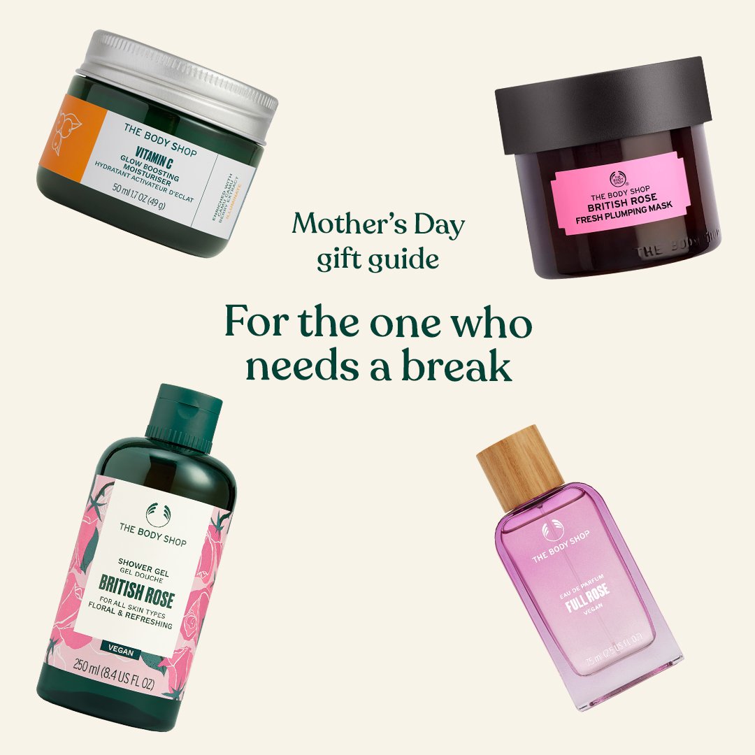 This Mother’s Day, pamper your mum with the vegan treats from The Body Shop