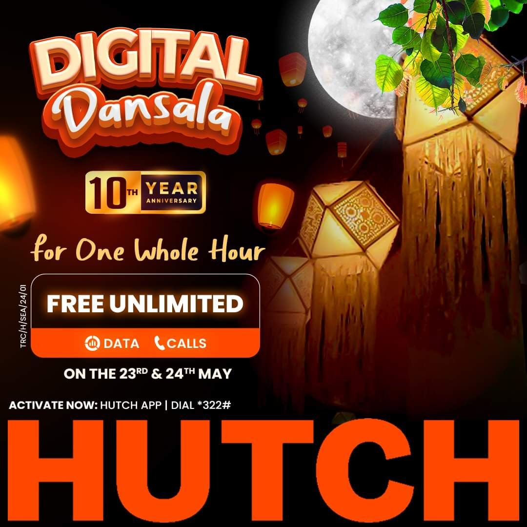 HUTCH marked 10th year of its pioneering ‘Digital Dansala’ initiative this Vesak