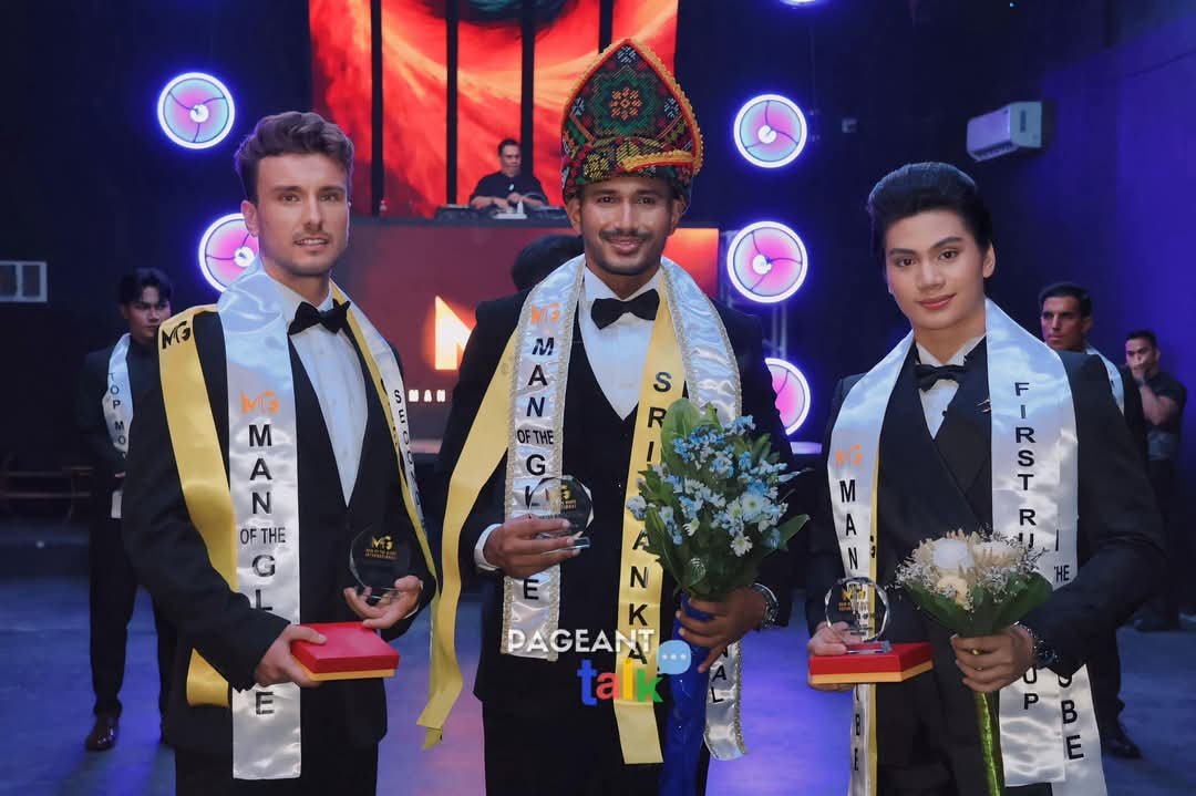 Sajith Bulathsinghala Crowned Man of the Globe 2024