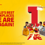 DHL Express, ලොව හොඳම සේවා ස්ථාන අතරින් පළමු ස්ථානයට තේරී පත්වේ.