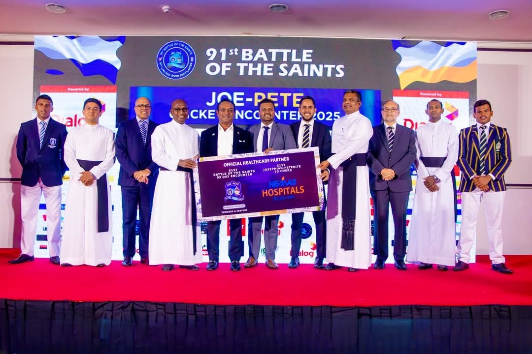 Hemas Hospitals Named Official Healthcare Partner for JOE-PETE Big Match 2025