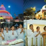 Swadeshi Khomba illuminates Kiri Vehera & Ruhunu Maha Kataragama Devalaya at Kataragama for the 24th consecutive year.