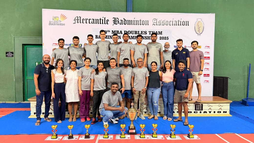 MAS bags major honours at Mercantile Badminton Tourney