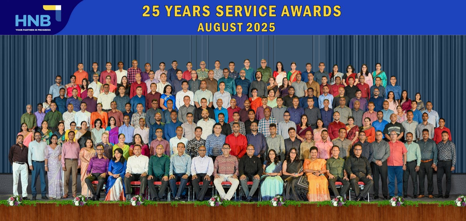 වසර 25ක සේවා කාලයක් සම්පූර්ණ කළ හැටන් නැෂනල් බැංකුවේ කාර්ය මණ්ඩලයට උපහාර