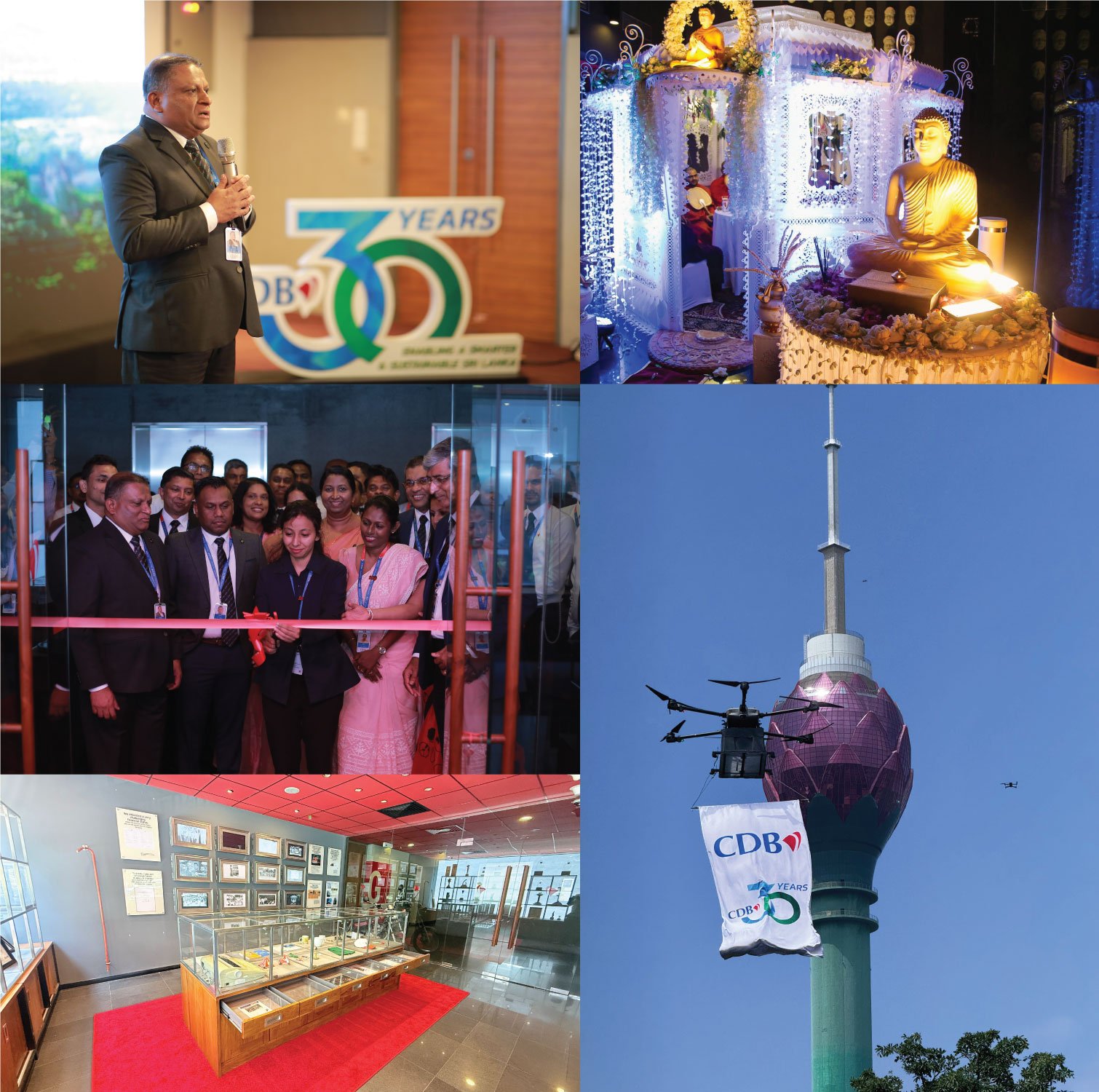 CDB අද්විතීය මූල්‍ය සේවා ගමන්මගේ 30 වැනි වසර සමරයි